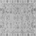thumbnail image 1 of Ahgly Company Indoor Square Oriental Gray Traditional Area Rugs, 4' Square, 1 of 4
