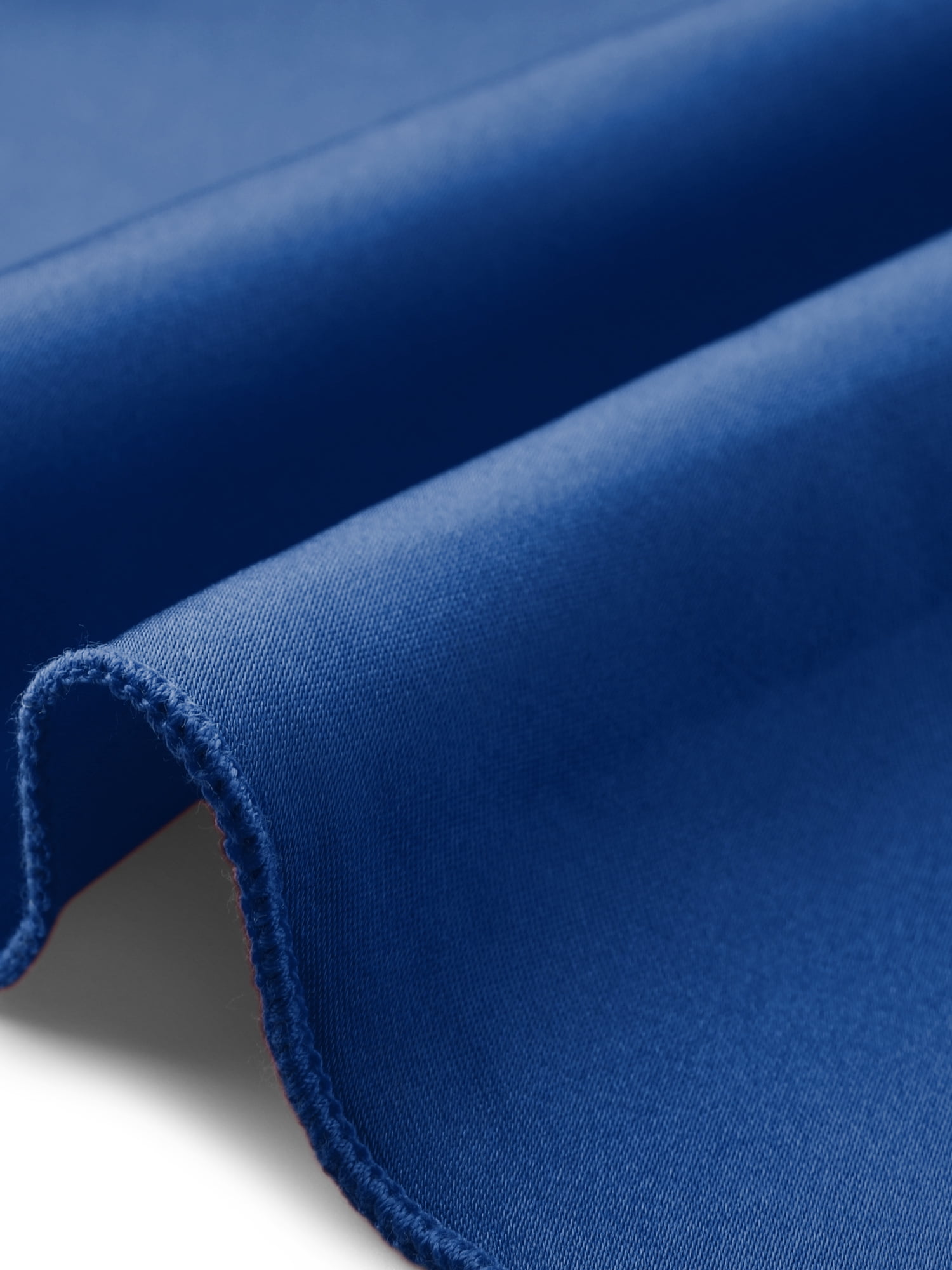 DARING DIVA Satin V Neck Spaghetti Strap Silky Maxi Dress M Royal Blue