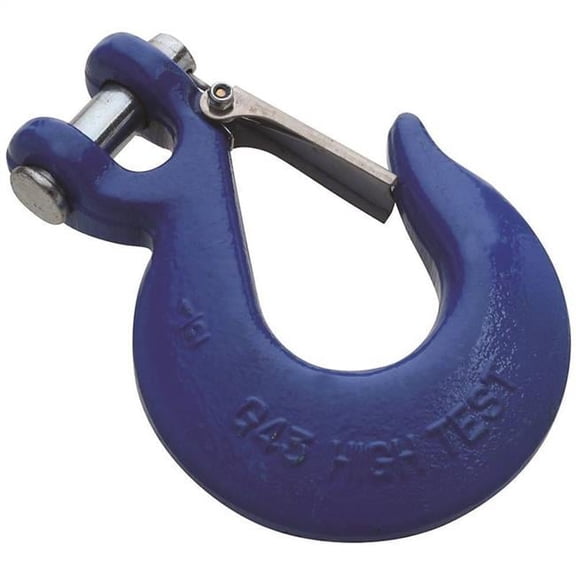 National Hardware  0.5 in. Clevis Slip Hook with Latch - Blue