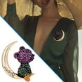 thumbnail image 3 of Dianli Crystal Che-rry Brooch Generous Versatile Clothing Party Dinner Party Dance Performance Clearance Items, 3 of 5