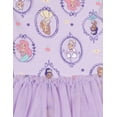 thumbnail image 2 of Disney Princess Belle Tiana Cinderella Mesh Ruffle Bodysuit Newborn to Infant, 2 of 4