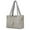 Gray, variant on Sporty Yoga Tote Bag, Gym, Work, Overnight and Travel Bag, Black