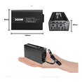 thumbnail image 3 of Inversor De Corriente Para Auto 12v A 110v 300w 2 Ca Y 2 Usb Negro, 3 of 5