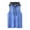 Blue, variant on Afdoent Mens Casual Tank Tops Men's Athleisure Vest Sleeveless Hooded Color Block Running Gym T Shirt Streetwear