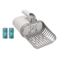 thumbnail image 6 of ZZAIXHL Integrated Cat Litter Scooper with 2pcs Waste Bags Set Large Capacity Portable Detachable Waste Bin Cat Poop Shovel Cat Poop Scooper, 6 of 6