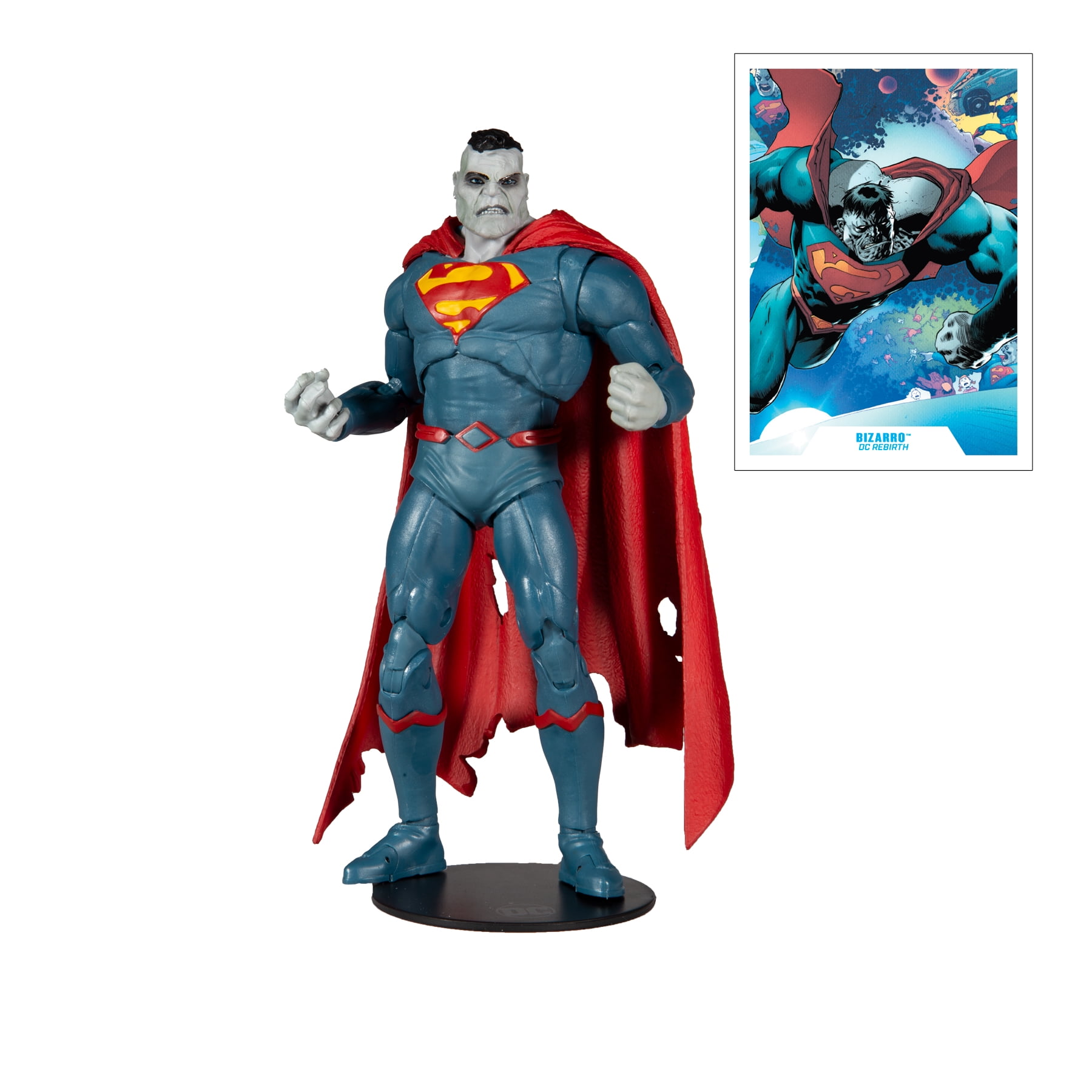 Bizarro Superman minifigure action movie DC Comic toy figure