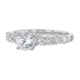 thumbnail image 5 of 14K White Gold 1-1/2 cttw. Certified Diamonds Round-cut Solitaire Engagement Ring by Hollywood Hills Jewelers, 5 of 6