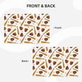 thumbnail image 4 of Rocae Baseball Sport Printed Heat Resistant Place Mats,Classic Hemstitch Cloth Fabric Placemats Imitation Linen Place Mat Table Mats 18x12 inch, 4 of 9
