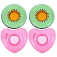 thumbnail image 1 of HINTRMENT 4Pcs Floating Drink Holder for Pool Party Assorted Color Inflatable PVC Material, 1 of 6