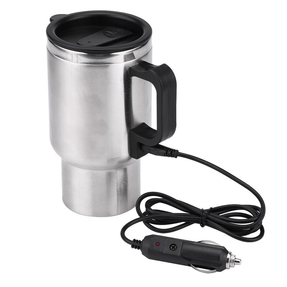 Mgaxyff Car Electric Cup,12V 450ml Electric Incar Stainless Steel