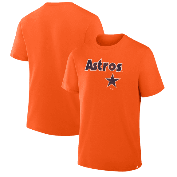 Men's Fanatics Orange Houston Astros Alternate Logo Legacy T-Shirt