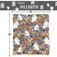thumbnail image 7 of Fall Halloween Blanket Halloween Throw Blankets and Throws Fall Pumpkin Throw Blanket Super Soft Cozy and Plush for Couch and Chair(50" x 60"), 7 of 7