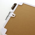thumbnail image 4 of BAZIC Dry Erase Lap Board & Cork Bulletin & Marker, 8.5x11 Inch, 1-Pack, 4 of 7