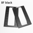 thumbnail image 1 of Aluminum 3.5 HDD Hard Disk bracket DIY Hard Disk Box Hard Disk Expansion Rack Chassis Accessories 8F black, 1 of 6