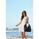 thumbnail image 5 of Bolso de mano ITSCOSY de piel sintética a la moda con hombros holgados, negro, 5 of 7