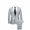 Gray, variant on KTMKH Men's Shirts Slim Button Suit Pure Color Dress Blazer Host Show Jacket Coat & Pant