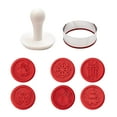 thumbnail image 1 of Amzcrzy Cupcake Liners Christmas Embossed Set Christmas Cookies Cake Baking Embossed-12Pcs Embossing Mold Baking Supplies Baking Set Baking Molds, 1 of 5