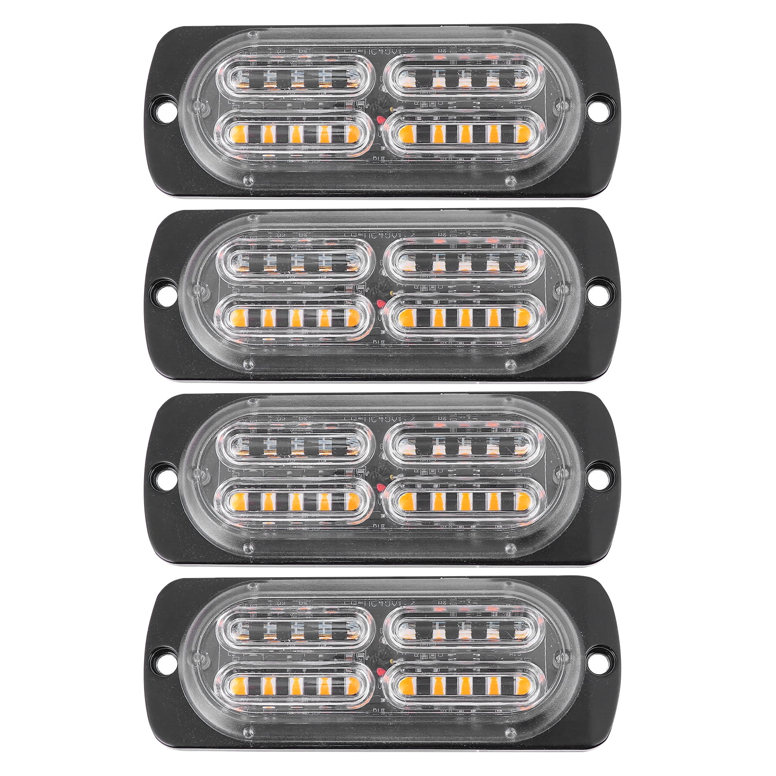 NUOLUX Side Truck Light Led Warning Lights Flashing Light Rear Truck