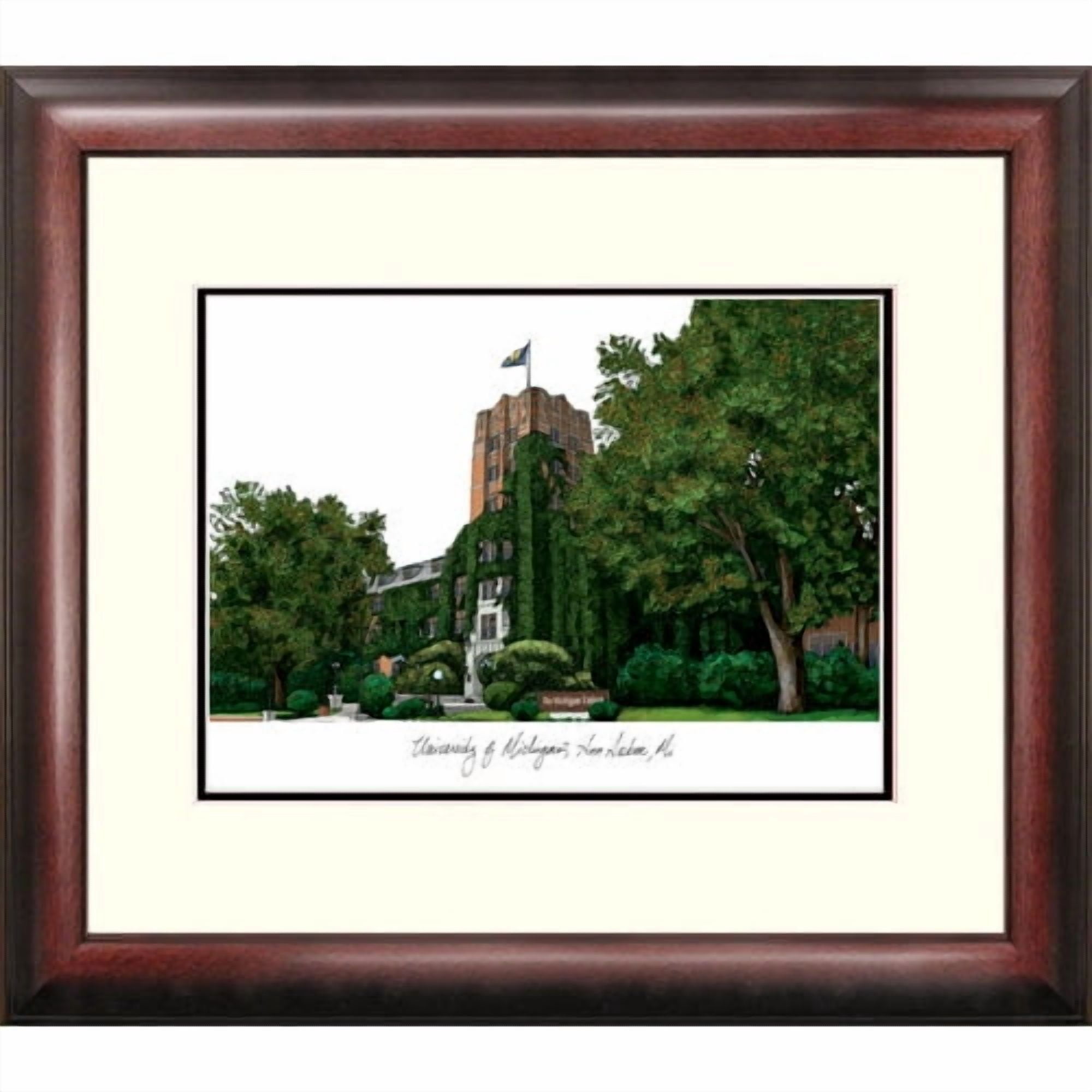 Campus Images NCAA Alumnus Lithograph Framed Photographic Print