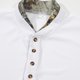 thumbnail image 5 of Blusas y camisas de manga larga con cuello redondo para hombre, blusa holgada de color liso con botones y cuello redondo, blusa de manga larga con cuello redondo para hombre, 5 of 8