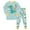 C195-Light Blue, variant on UAYOTSE Kids Toddler Pajamas Boys Girls Fleece Pajama Set Spring Warm Sleepwear Pjs Set Plush Tops Pants Outfits,Sizes 7-8 Years