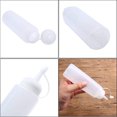 thumbnail image 6 of 240ml Squeeze Bottles for Sauces, Ketchup Bottle 12 Ounce Plastic Dressing Squirt Bottle with Cap Lids and Funnel, Condiment Bottles for Liquids BBQ Dressing Pancake Art Dispenser, 6 of 7