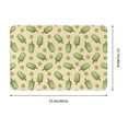 thumbnail image 3 of Bingfone Kiwi Ice Cream Door Mat 16"x24" Front Entrance Non-Slip Low Profile Washable for Entryway, 3 of 7