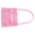 thumbnail image 1 of Bolsa de malla de concha de playa Toystoory portátil para almacenamiento y organización del hogar color Rosa roja, 1 of 6