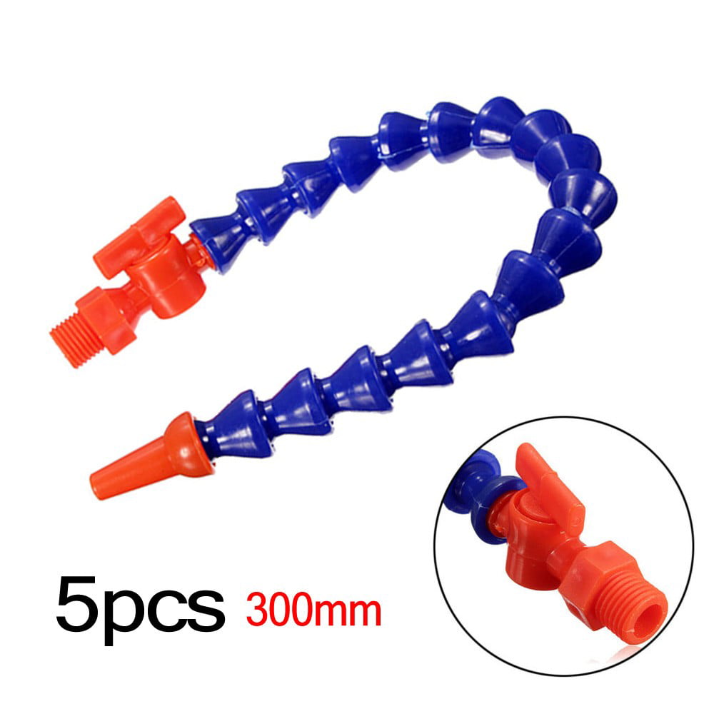 Flexible Coolant Pipes Set.300mm Water Hose 5pcs Corrosion-resistant Useful 