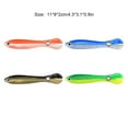 thumbnail image 2 of Thinsony 10Pcs Lure Bait Fishing Soft Loach Artificial Bass Tackle Fake Goods Moving Bouncing Sinking Swimming Accessory A Small, 2 of 9