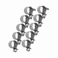thumbnail image 3 of Abrazadera de Manguera - 10 Piezas de Acero Inoxidable Mini línea de Combustible Clip de Abrazadera de Manguera de 6 mm-20 mm Tamaño Opcional(11-13Mm), 3 of 14