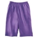 thumbnail image 2 of Shorts Bermuda con cintura elástica para mujer, morados, talla XX-Large de Collections Etc., 2 of 3