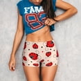thumbnail image 3 of Fotbe Red Ladybug Shorts Sin Costuras – Shorts Deportivos de Cintura Alta para Mujer, Elásticos para Gimnasio, Yoga, Running o Ciclismo-Large, 3 of 8
