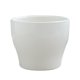 thumbnail image 1 of Maceta pequeña para jardín, exterior, interior, blanco simple, transpirable y no fácil de deformar, 1 of 5