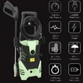 thumbnail image 2 of New Arrival 1800W 3000 PSI 1.7GPM Electric Pressure Washer High Power Water Cleaner Machine, 2 of 10