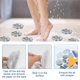 thumbnail image 3 of Billuyoard Paquete de 10 pegatinas de apliques para bañera, agarre antideslizante para bañera, dormitorio, baño, baño, escalera, ducha, tapete Juegos de accesorios de baño, 3 of 6