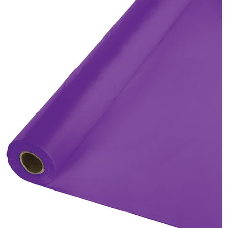 Amethyst Purple Plastic Banquet Roll, 40" x 100ft