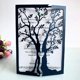 thumbnail image 2 of 25 piezas árbol de aguacate, invitación de boda, matrimonio con papel de perla, corte láser, tarjetas de felicitación para novia y novio, suministro para fiesta, 2 of 3