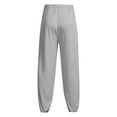 thumbnail image 4 of Elainilye Fashion Baggy Pants Men Casual Loose Sweatpants Trousers Jogger Dancing Yoga Pant Gym Workout Pants,Gray, 4 of 6