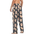 thumbnail image 5 of Top-kevin Multi- Pomeranian Pajama Pants for Men PJs Bottoms Sleepwear Lounge Pants with Pockets, 5 of 13