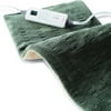 Open Box Sunbeam Heating Pad for Back, Neck, and Shoulder Pain Relief with Auto Shut Off and 6 Heat Settings, Extra Large 12 x 24", Green