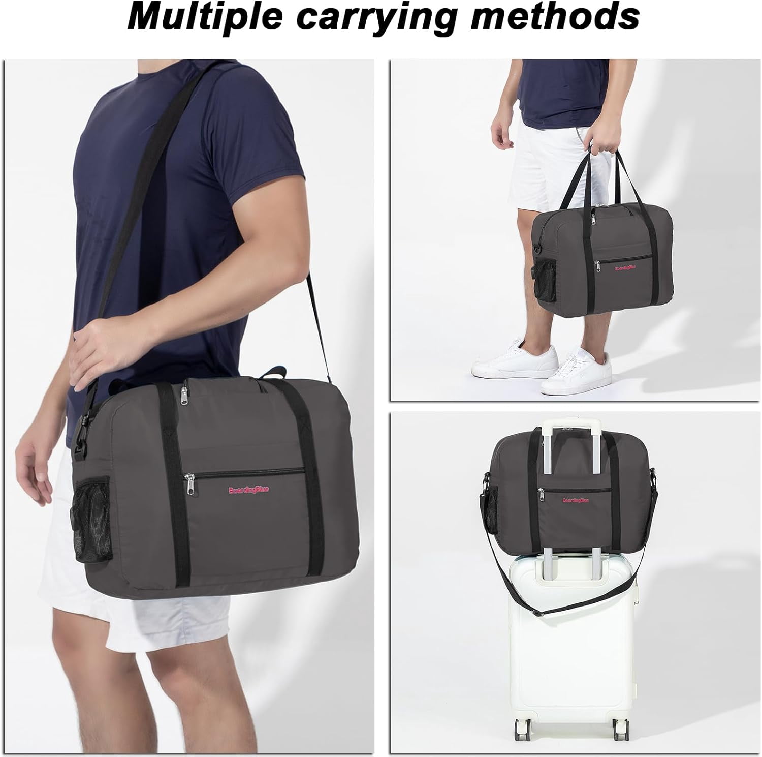 17X13X8 Inches JetBlus Airlines Personal Item Under Seat Duffel bag Suitable for Major Airlines including Spirit, Jetblue, Frontier, and American - Duffel Bag Design