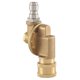 thumbnail image 1 of Pivoting Coupler for Pressure Washer Nozzle, Gutter Cleaner Attachment for Gutter Cleaning, 240 Deg, 1 of 5