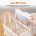 thumbnail image 5 of Lifewit Photo Storage Box 5x7 Photo Case, 9 Inner Photo Keeper, Clear Photo Boxes Storage, Seed, 5 of 9