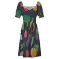 thumbnail image 4 of Hypno veggies Sleeveless Dress evening dresses ladies Dress for girls summer dress woman 2024 women's summer dresses 2024, 4 of 6