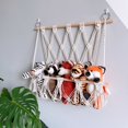 thumbnail image 3 of YAOMOBB Wall Hanging Toy Organizer Toy Storage Organizer Stuffed Rack Wall Hanging Vivid Color Easy Nursery Room Decor, 3 of 6