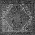 thumbnail image 1 of Ahgly Company Indoor Square Persian Gray Traditional Area Rugs, 7' Square, 1 of 1