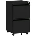 thumbnail image 1 of Vinsetto Steel File Cabinet with Lock Hanging Bar for Letter A4 Legal Size, 1 of 10