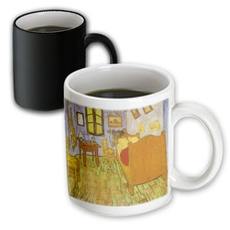 

3dRose Van Goghs Bedroom in Arles by Vincent Van Gogh - Magic Transforming Mug 11-ounce