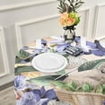 thumbnail image 6 of SKYSONIC Watercolor Cute Bunny Round Tablecloth 60inch Indoor Wrinkle Free, Happy Easter Greeting Circular Lace Table Cover Washable for Kitchen Party BBQ Dining Decor, 6 of 7